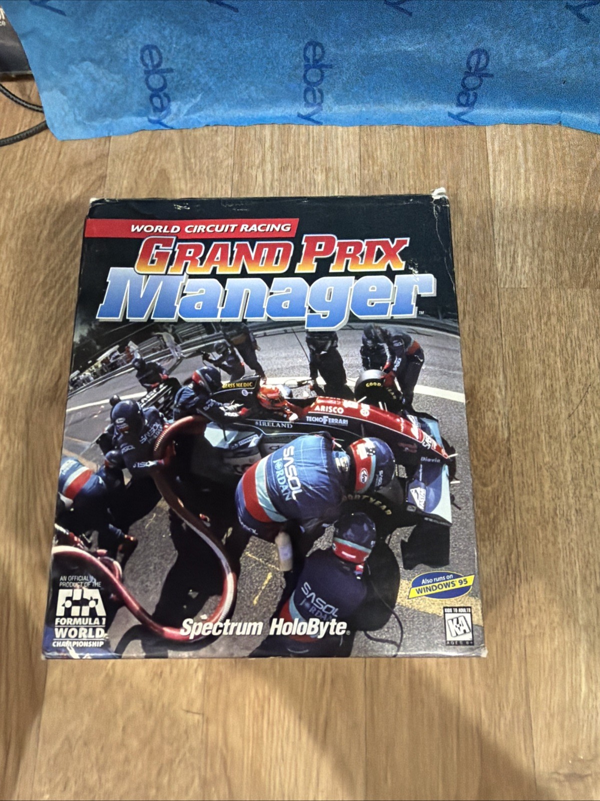 World Circuit Racing Grand Prix Manager PC Big Box Complete in Box CIB