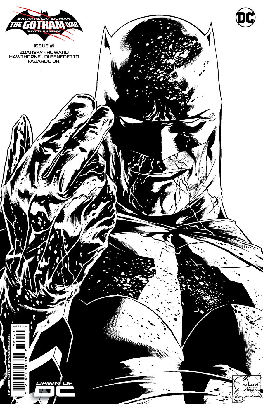 Batman Catwoman The Gotham War Battle Lines #1 (One Shot) Cover H Near Mint