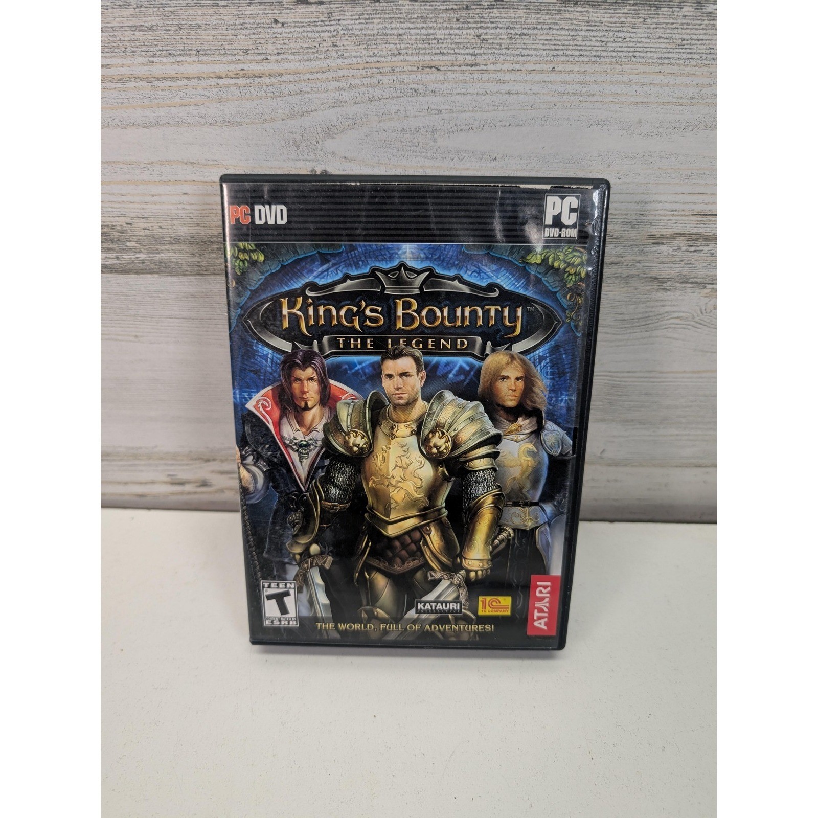 King's Bounty The Legend PC Game Atari Complete CIB Manual Disc Case