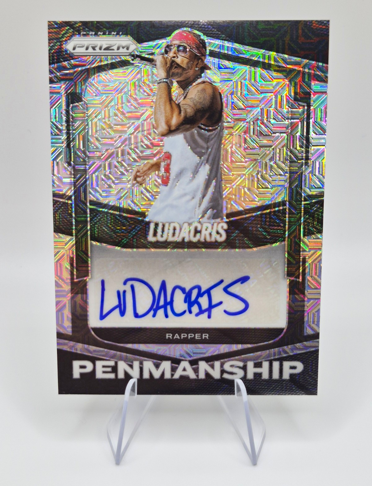 2025-26 Panini Prizm Penmanship Ludacris Mojo Auto PEN-LUD 20/25