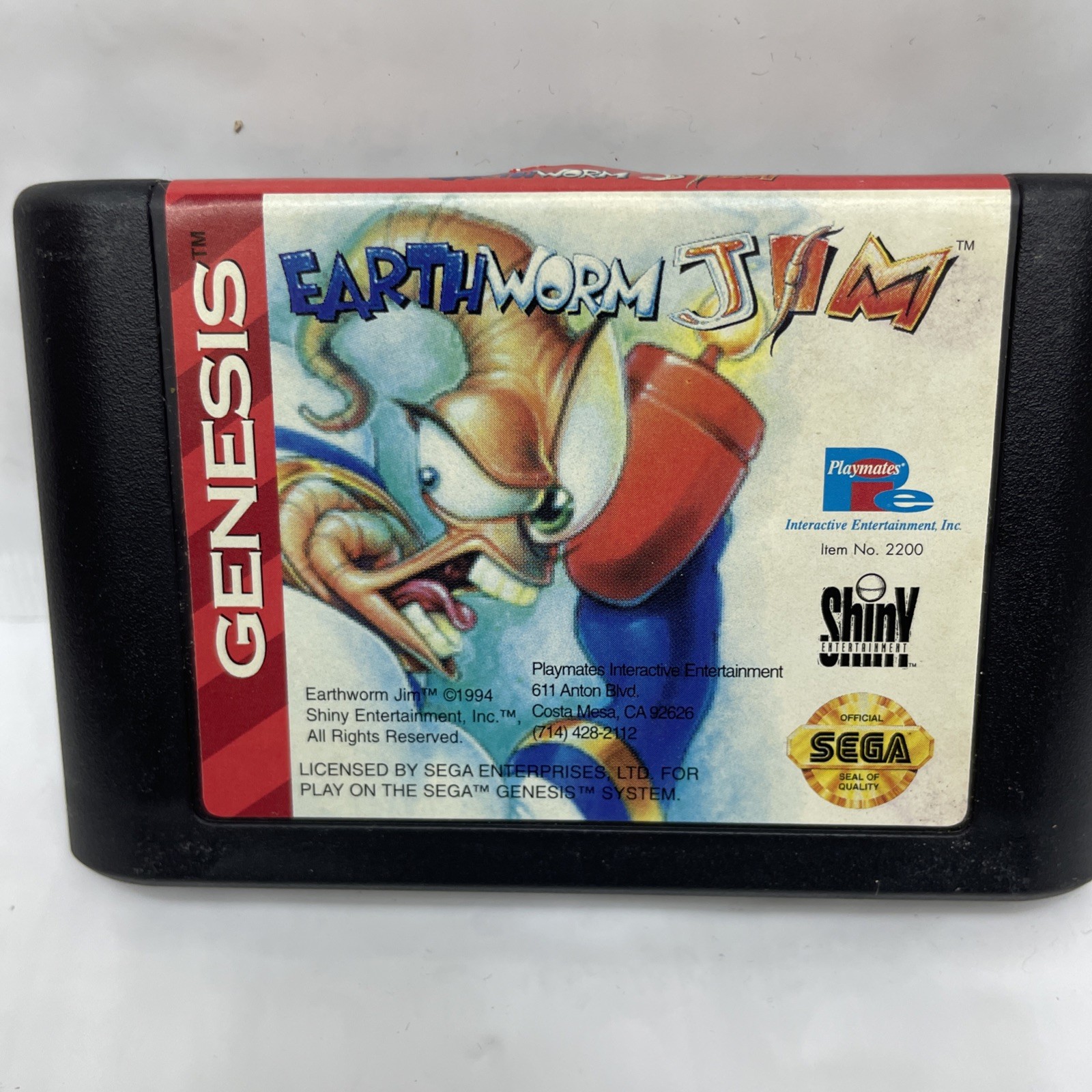 Earthworm Jim (Sega Genesis, 1994)