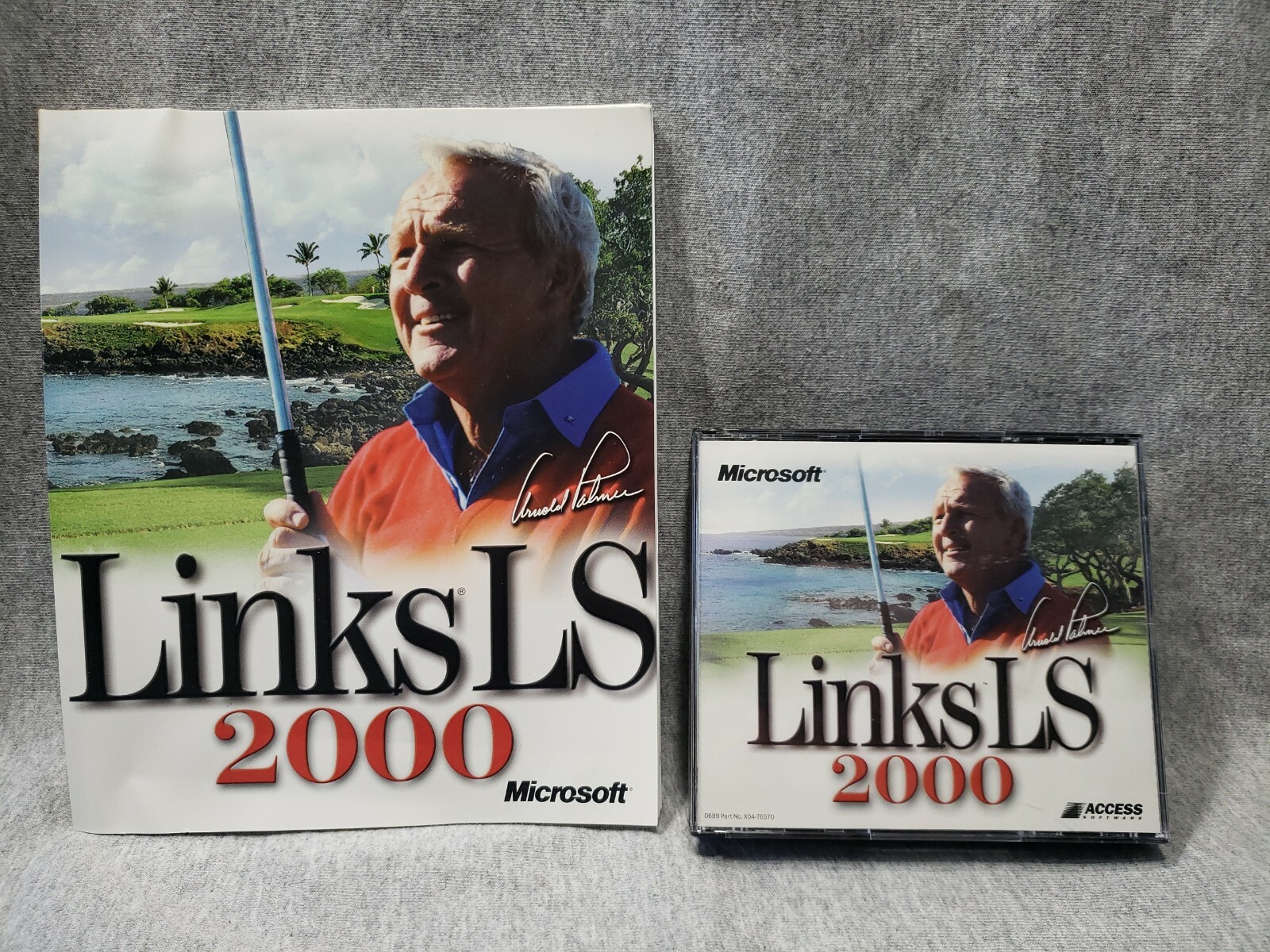 Links LS 2000 3PC CDs 1999 for Windows 95/98/NT Arnold Palmer  Vintage PC