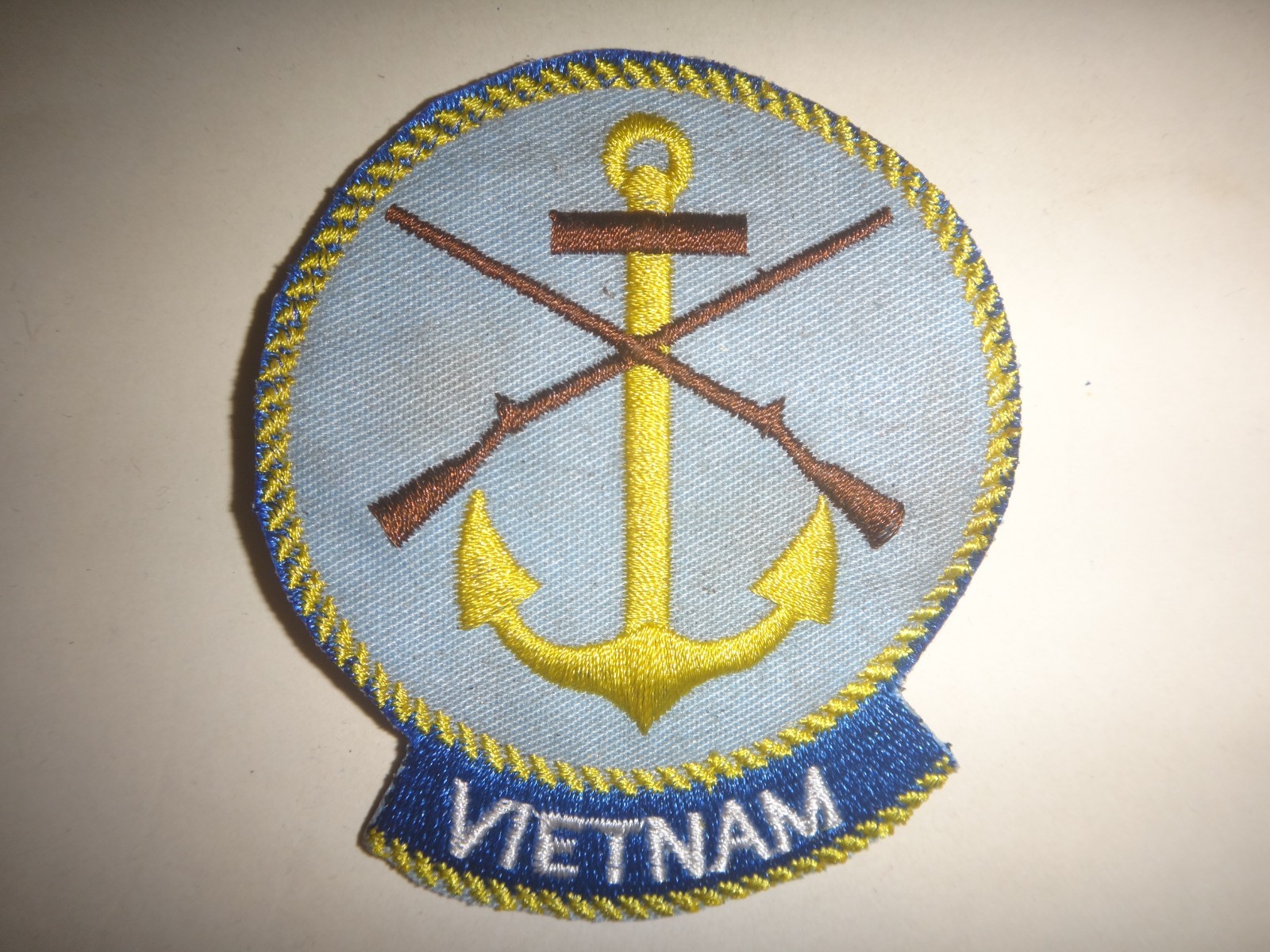 Vietnam War Patch Joint US Army & Navy MOBILE RIVERINE FORCE in VIETNAM