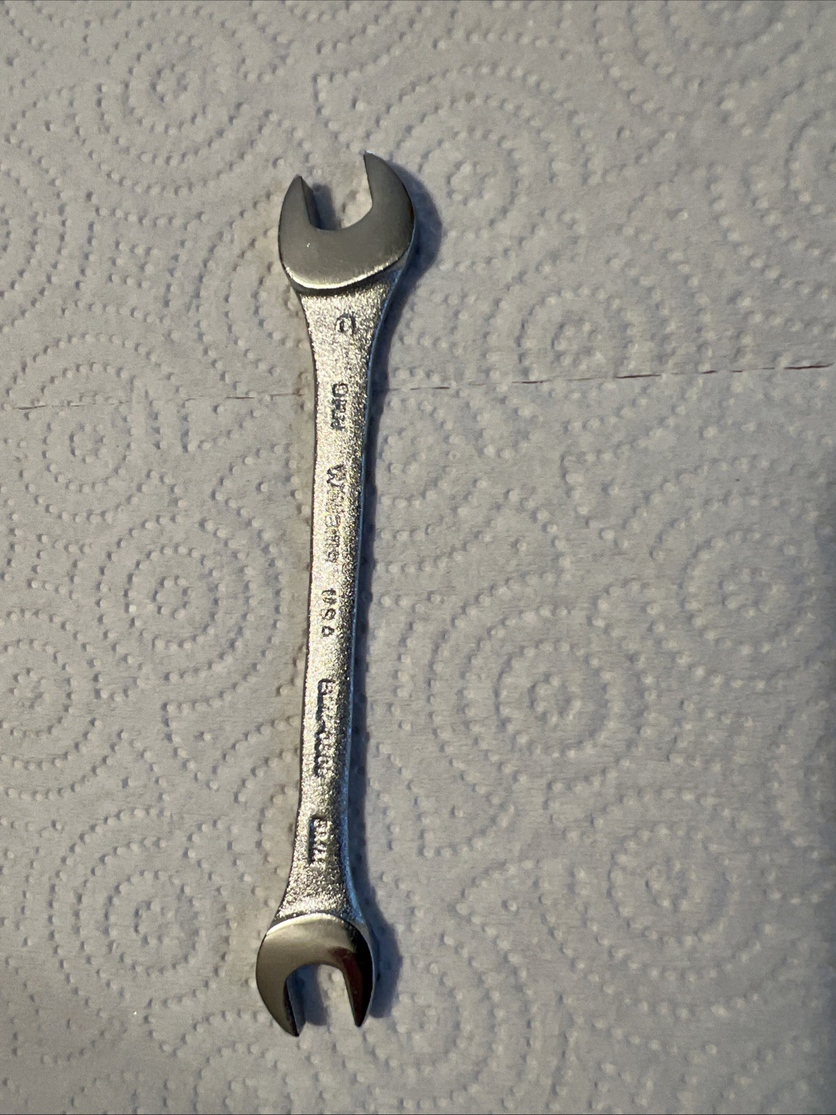 NOS Vintage Williams Open End Wrench 8mm & 9mm EWM-0809 Made in USA