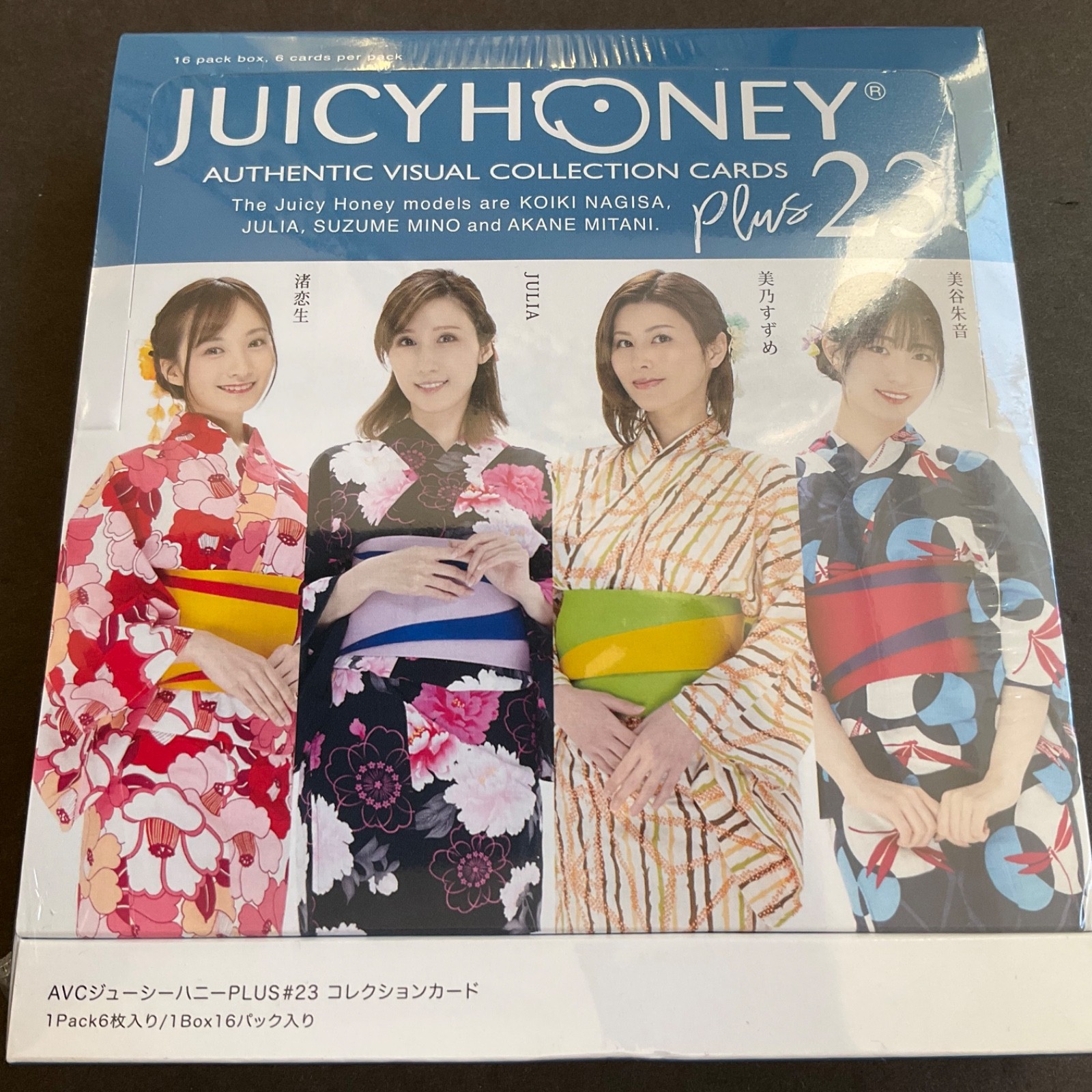 AVC Juicy Honey Collection Card PLUS #23 - 16 Pack BOX Sealed Gravure OOP Rare