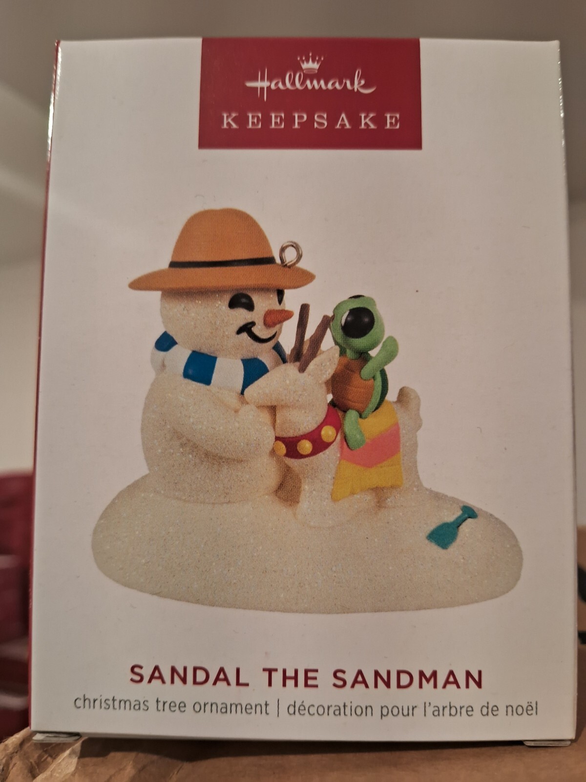 2023 Hallmark Ornament  Sandal The Sandman  Snowman 2nd In Series  NIB  Freeship
