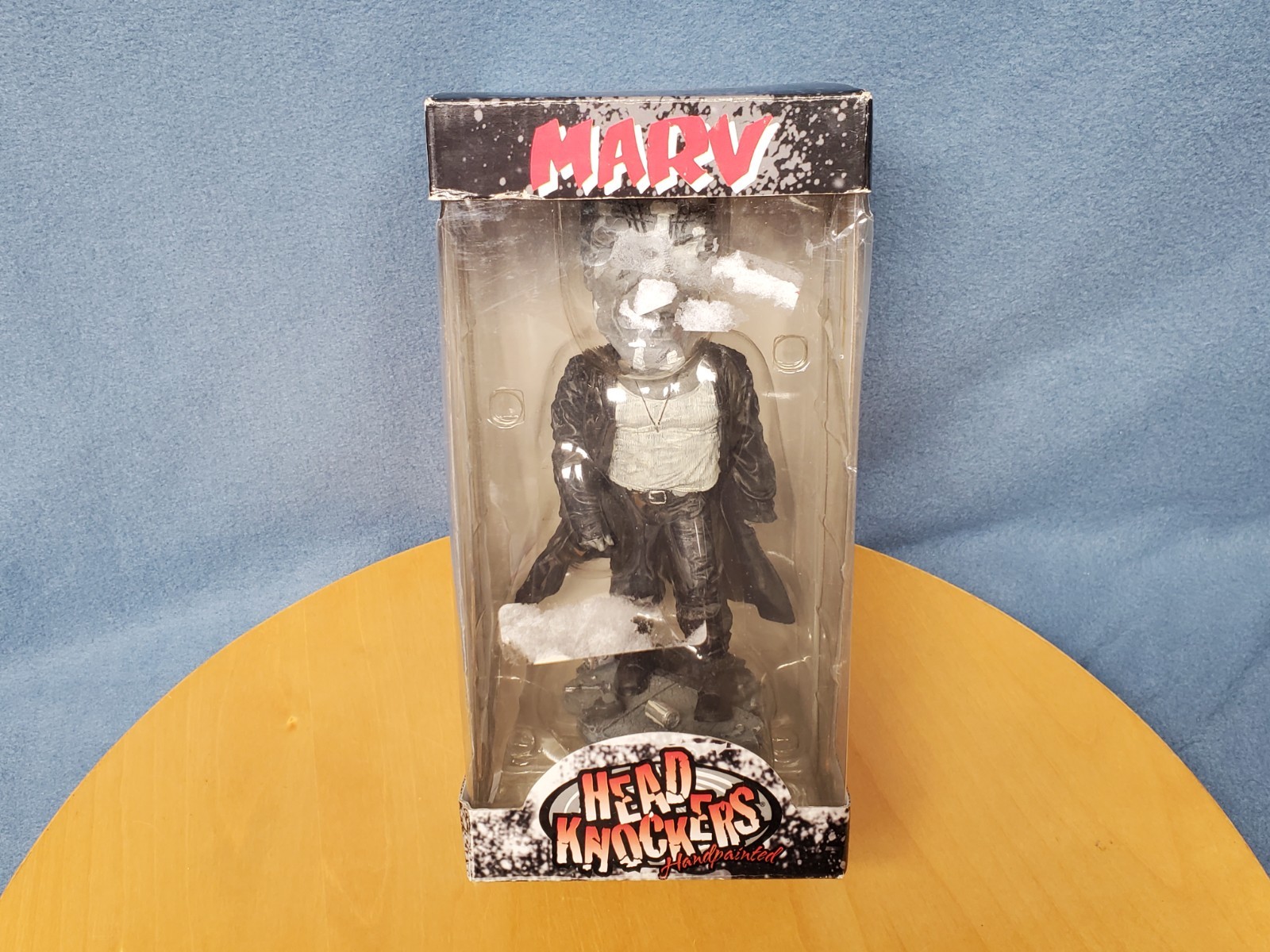 Head Knockers Sin City MARV Bobble Head 2005 Miramax Films NECA Non-Painted CIB