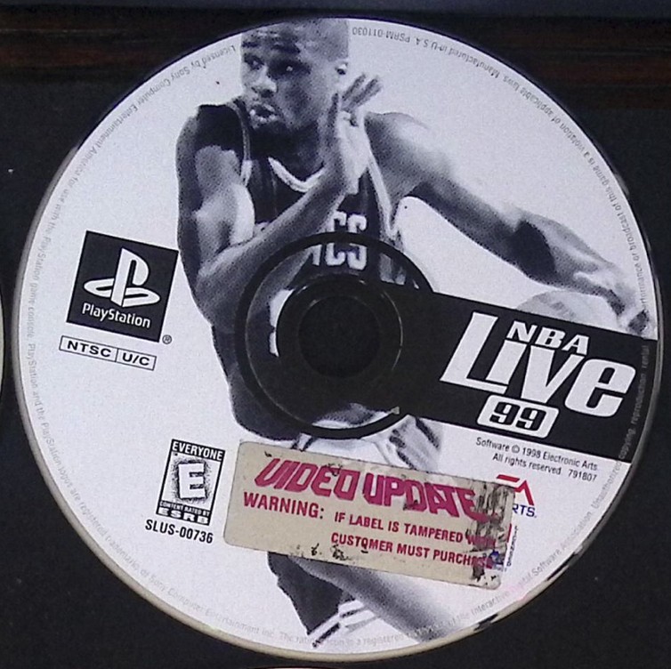NBA Live 99 Playstation 1 PS1