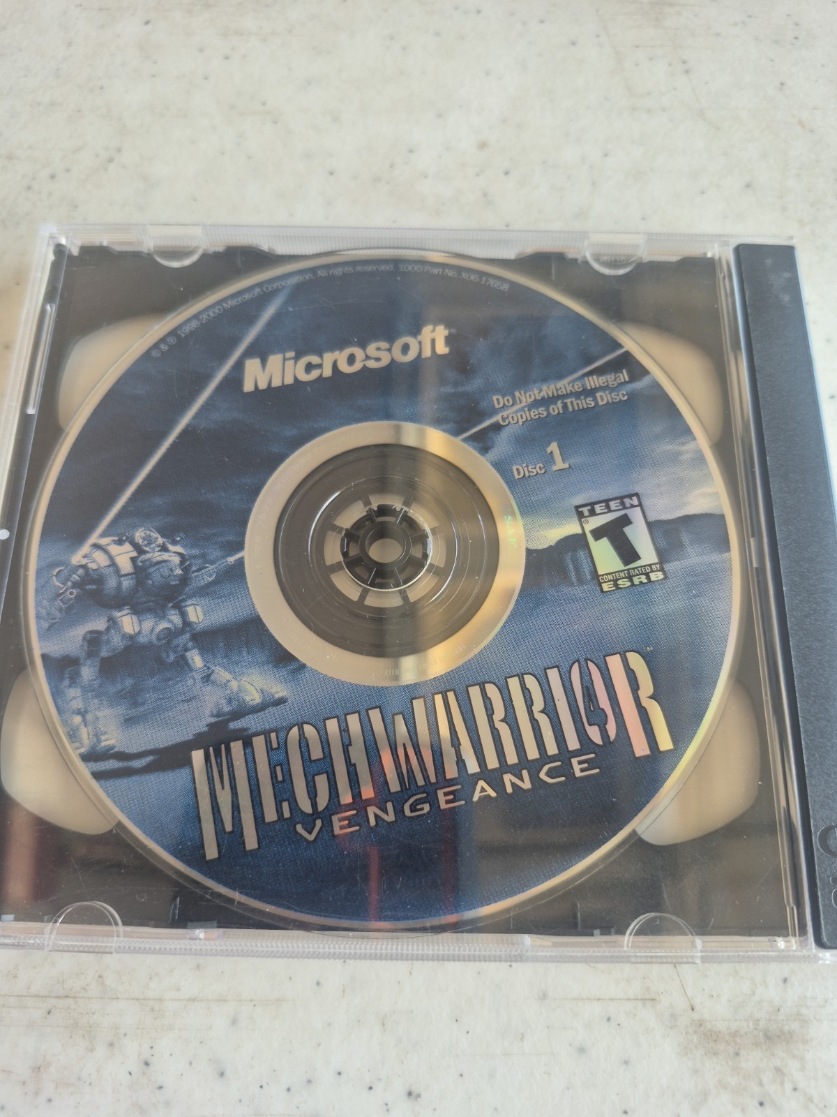 Mech Warrior 4 Vengeance Microsoft Windows PC Computer Game Excellent Discs Only