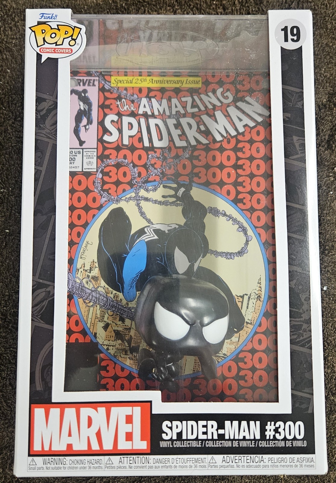 Funko POP Comic Covers The Amazing Spider-Man  Spider-Man #300 Target Exclusive