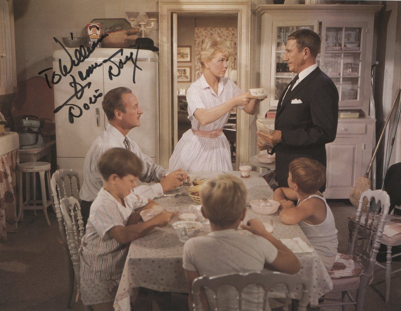 Doris Day- Signed Book Photograph