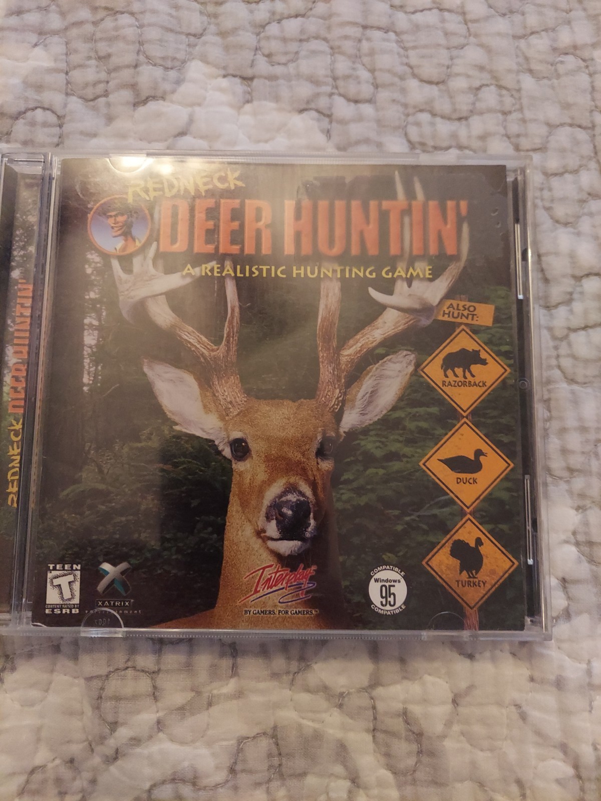 Redneck Deer Huntin PC CD-ROM Complete w/ Manual Interplay Win 95