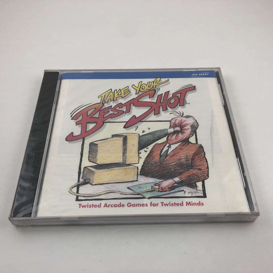 TAKE YOUR BEST SHOT : Twisted Arcade Games For Twisted Minds for Vintage PC / CD