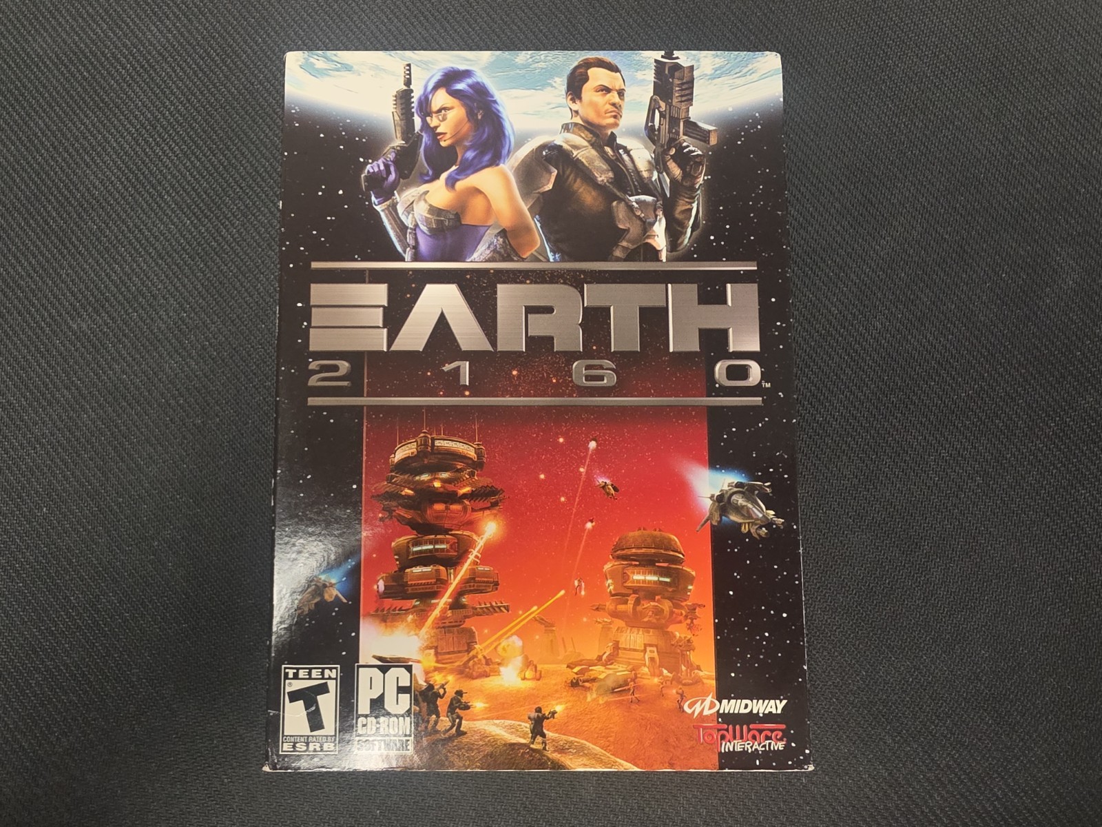 Earth 2160 PC CD-ROM Video Game Midway BRAND NEW SEALED - Physical Media