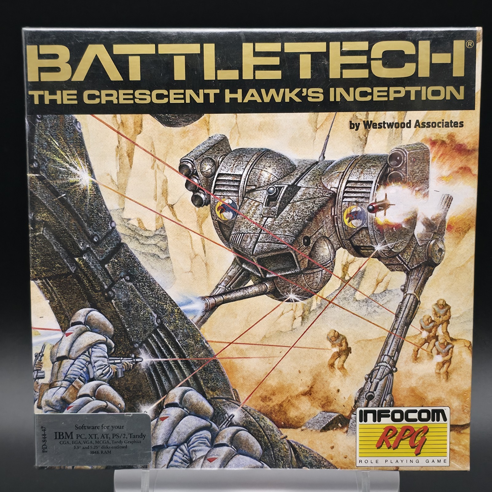 BattleTech: The Crescent Hawk's Inception, 1988, Big Box, New & Sealed
