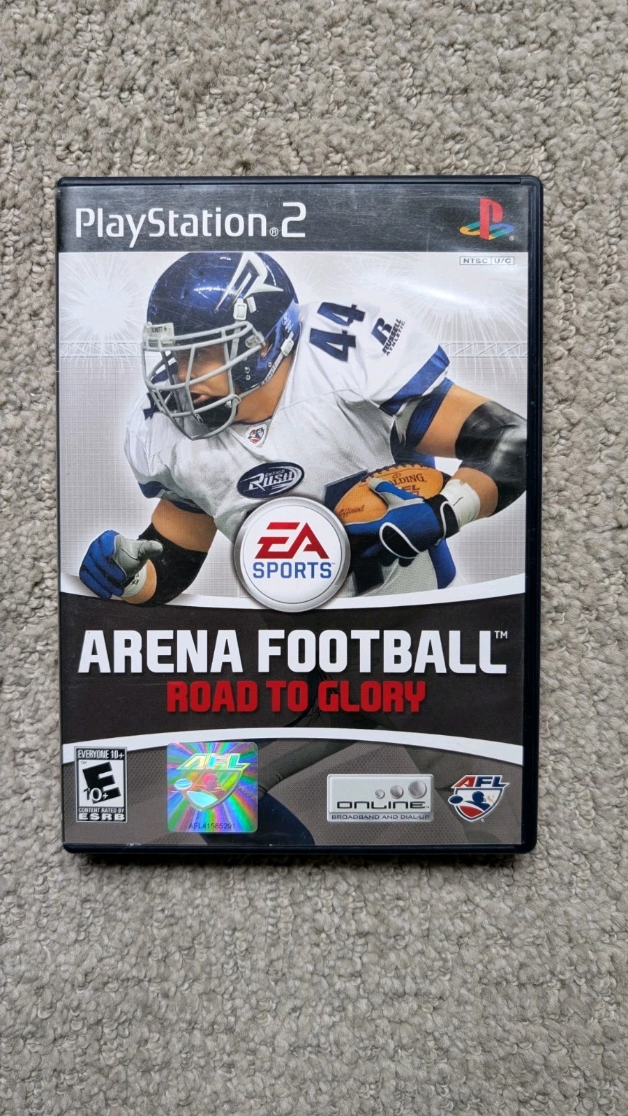 PS2 Arena Football: Road to Glory (Sony PlayStation 2, 2007) Tested CIB
