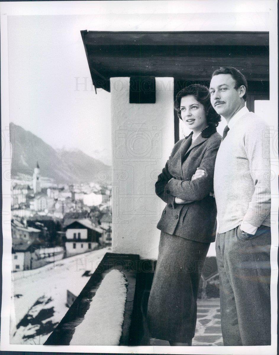 1955 Press Photo Italy German Prince Alfonso M Hohenlohe-Langenberg - ner26733