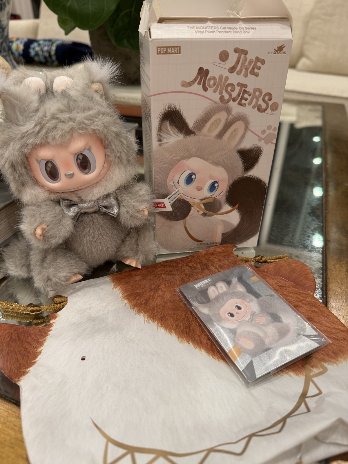 POP MART The Monsters Cat Mode On Series, Maine Coon Kitty (SECRET), New OpenBox