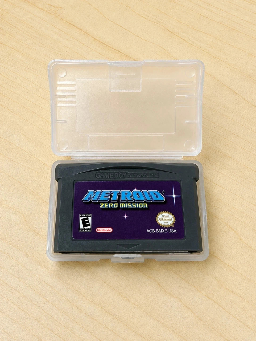 Metroid Zero Mission & Metroid Fusion - Game Boy Advance GBA Cart