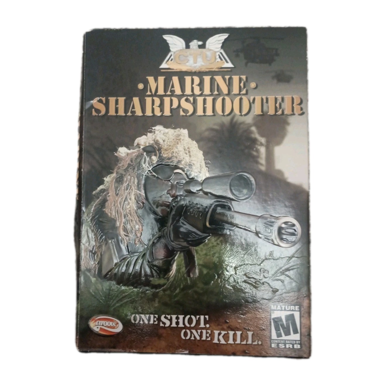 Marine Sharpshooter CTU new PC CD-ROM Groove Publishing 2003 Brand New Sealed 