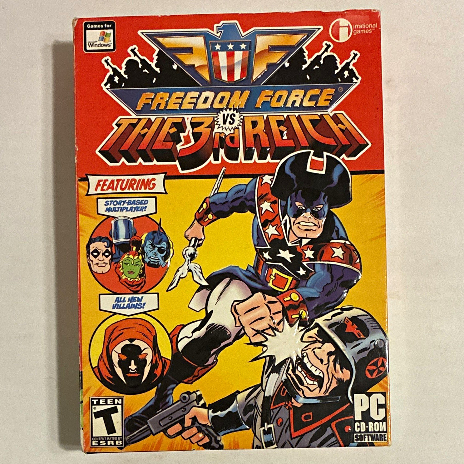 Sierra Freedom Force vs. the Third Reich PC CD-ROM Manual Multiplayer T 2003