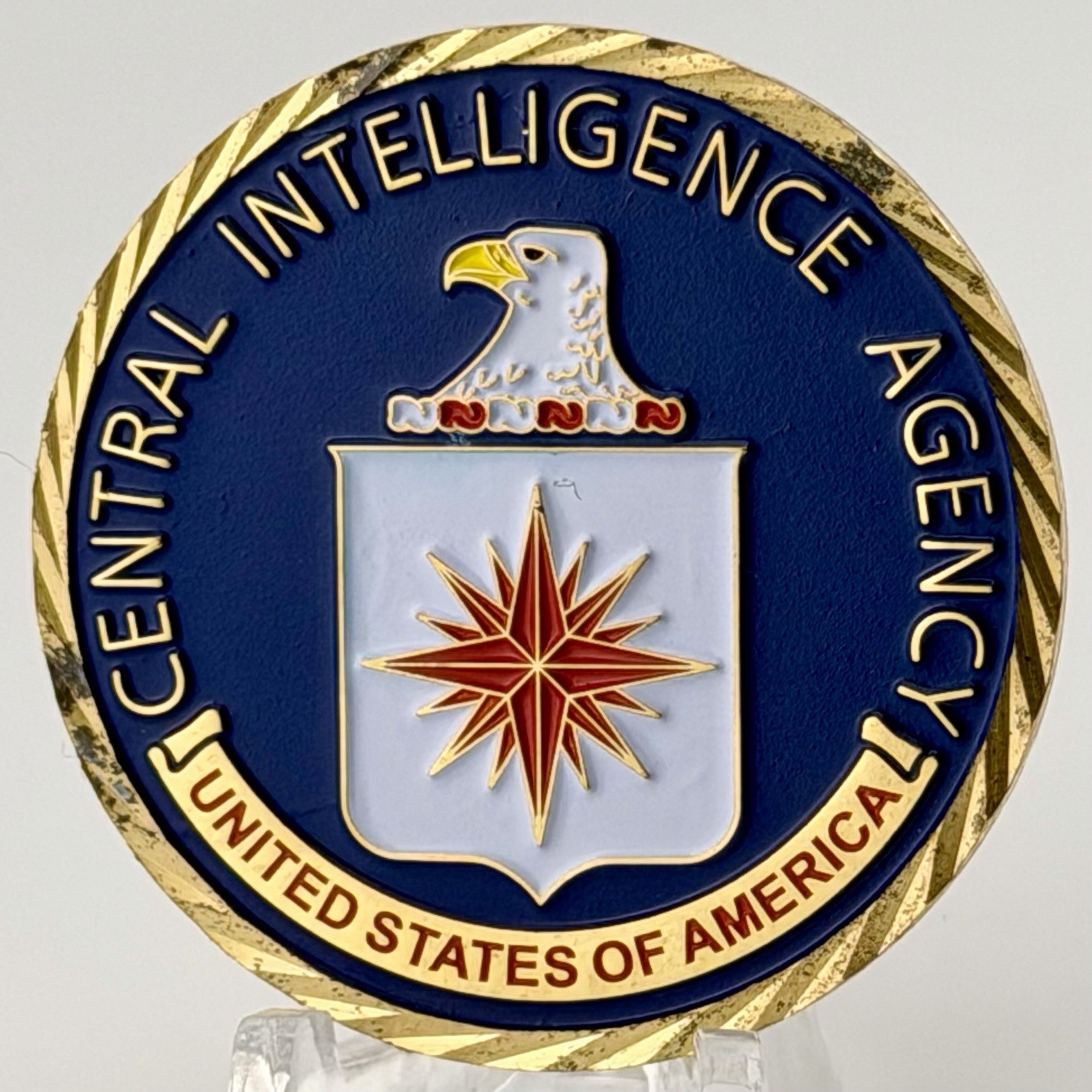 CIA Central Intelligence Agency Special Operations Covert Actions Challenge Coin