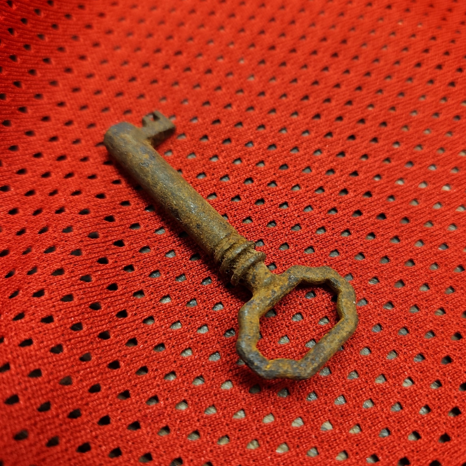 Antique Iron Skeleton Key Vintage Barrel Key Old Door Cabinet Decor