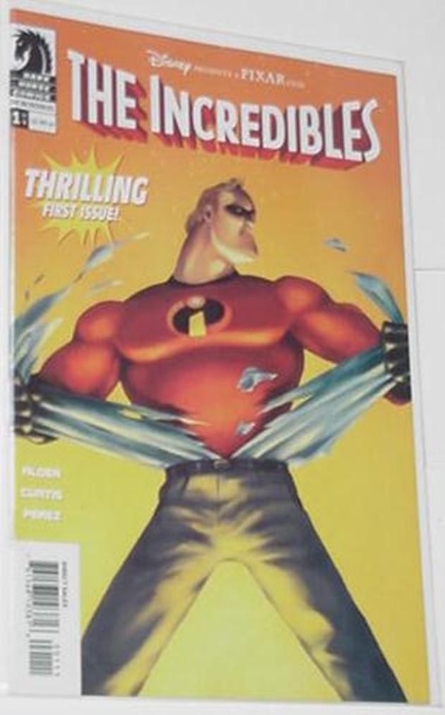 Incredibles 1 NM Dark Horse Disney Pixar Brad Bird Ricardo Curtis Ramon Perez