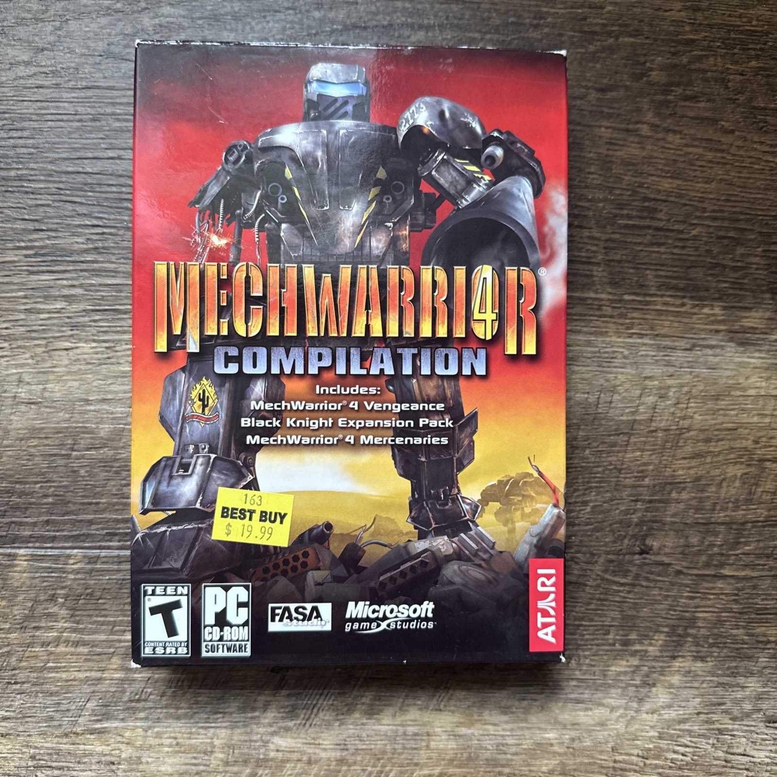 MechWarrior 4: Compilation (PC, 2004) – Black Knight & Mercenaries, Complete Box