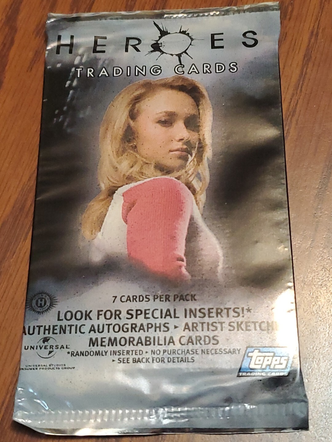 2008 Heroes Season One Topps Sealed Trading Card Pack