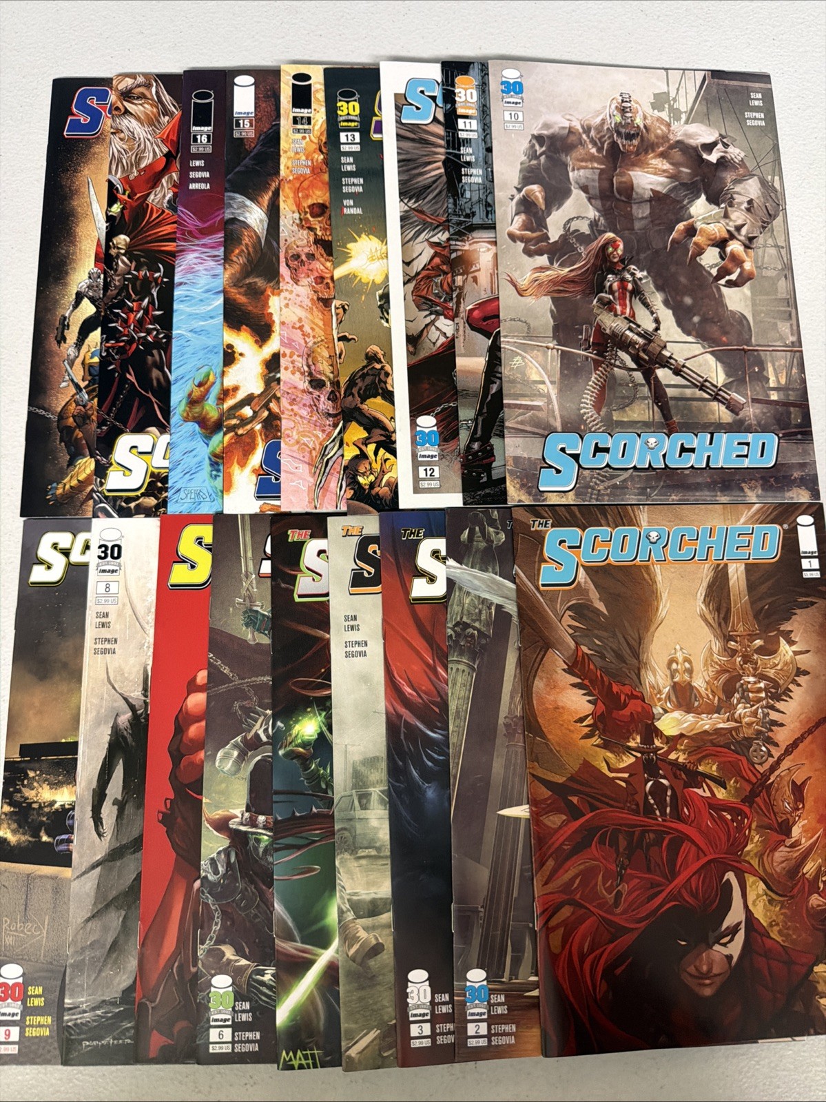 Scorched #1-18 Spawn Complete Lot Run Set Image Comics 1st Print VF/NM *R5