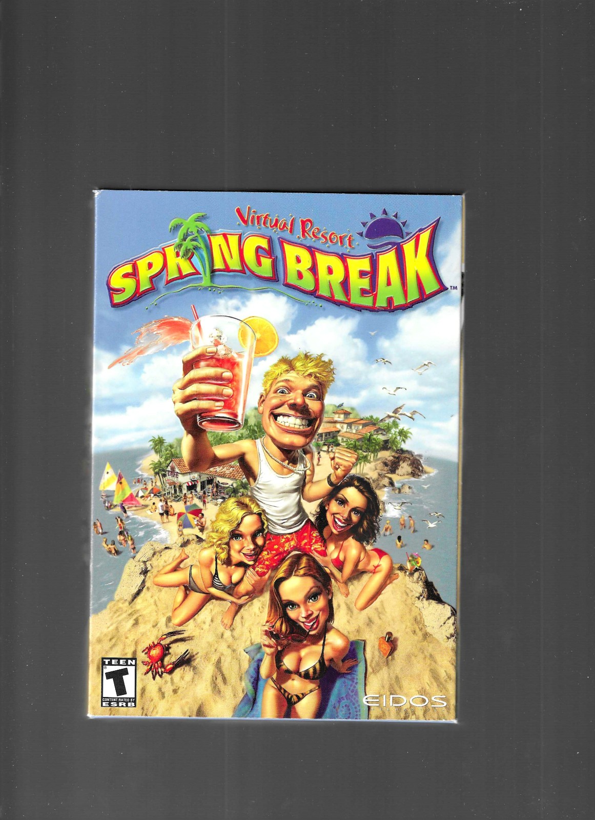 Virtual Resort Spring Break PC Game Factory Sealed Small Box Near Mint Condition