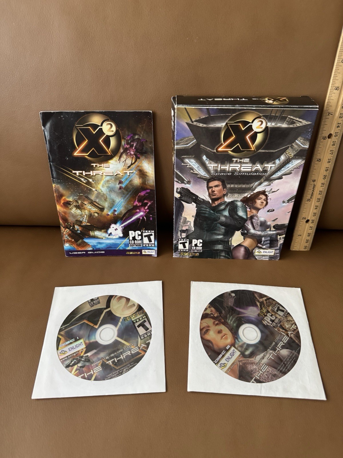 2003 X2 The Threat Space Simulation (PC CD-ROM Game w/Manual /2 Discs/Box