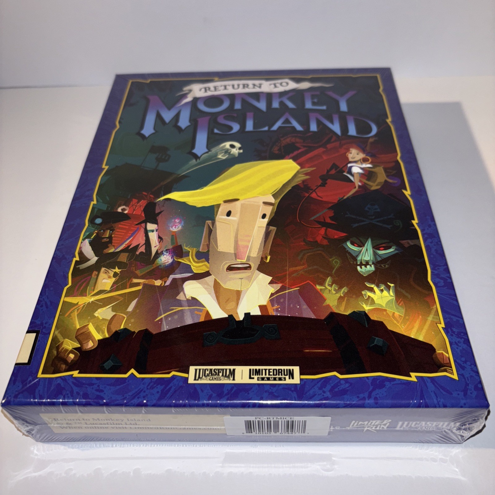 BRAND NEW RETURN TO MONKEY ISLAND PC COLLECTOR’S EDITION LIMITED RUN GAMES MINT