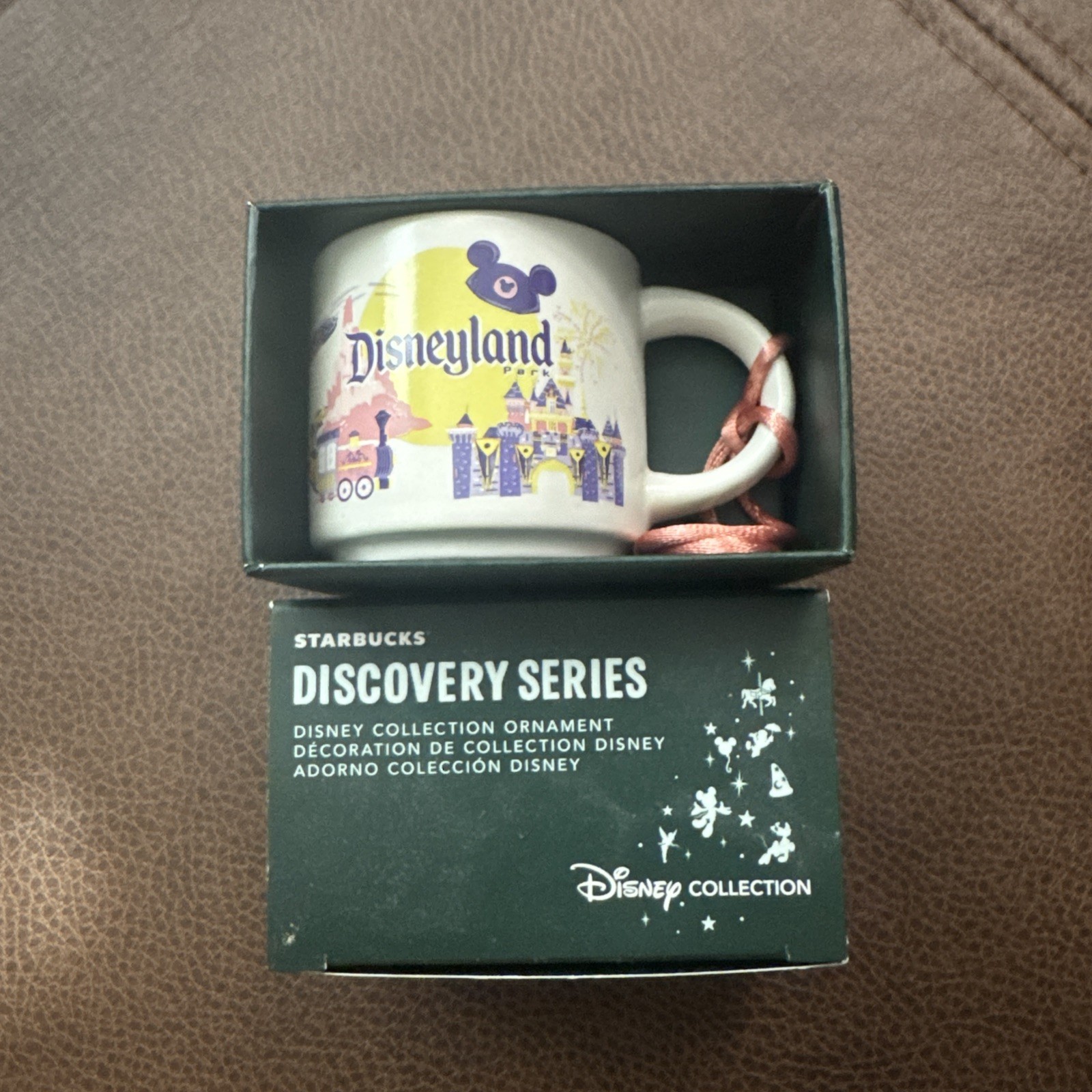 Starbucks Discovery Series Disney Collection Disneyland 2 oz. Mug Ornament 