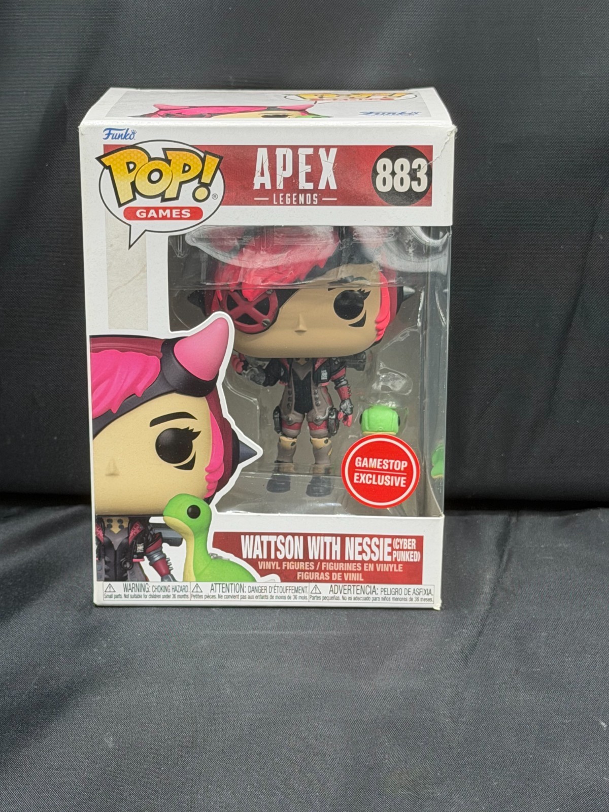 Funko Pop Apex Legends Wattson with Nessie #883 GameStop exclusive; second copy
