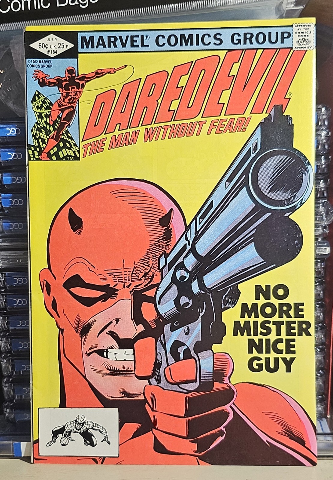 Marvel Comics Daredevil #184  Frank Miller 1st Daredevil/Punisher NM 9.6