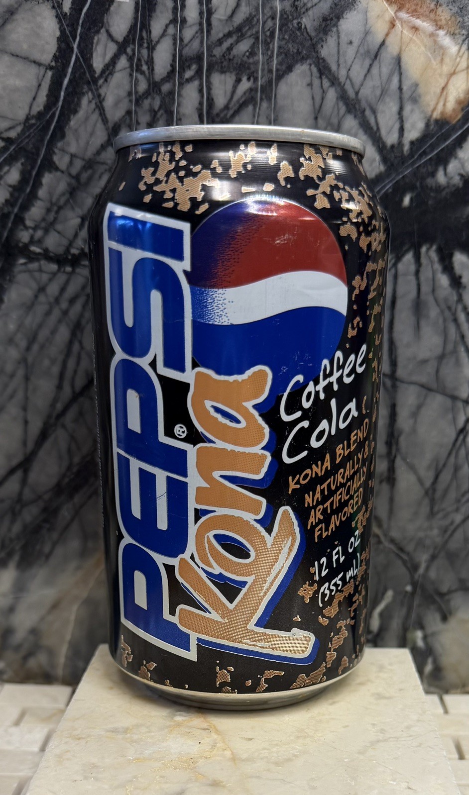 Pepsi KONA COFFEE COLA soda can 1996 test flavor / limited production