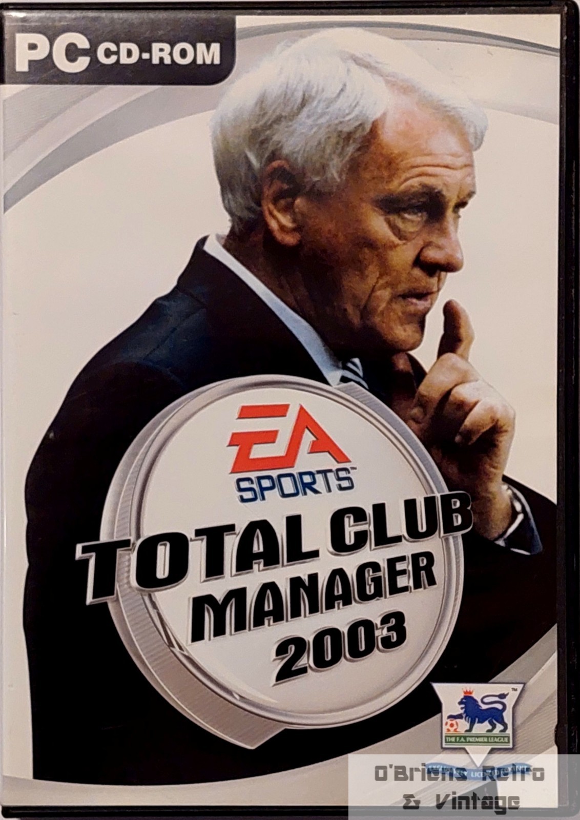 Total Club Manager 2003 – PC CD‑ROM – Complete w/ Norwegian Manual