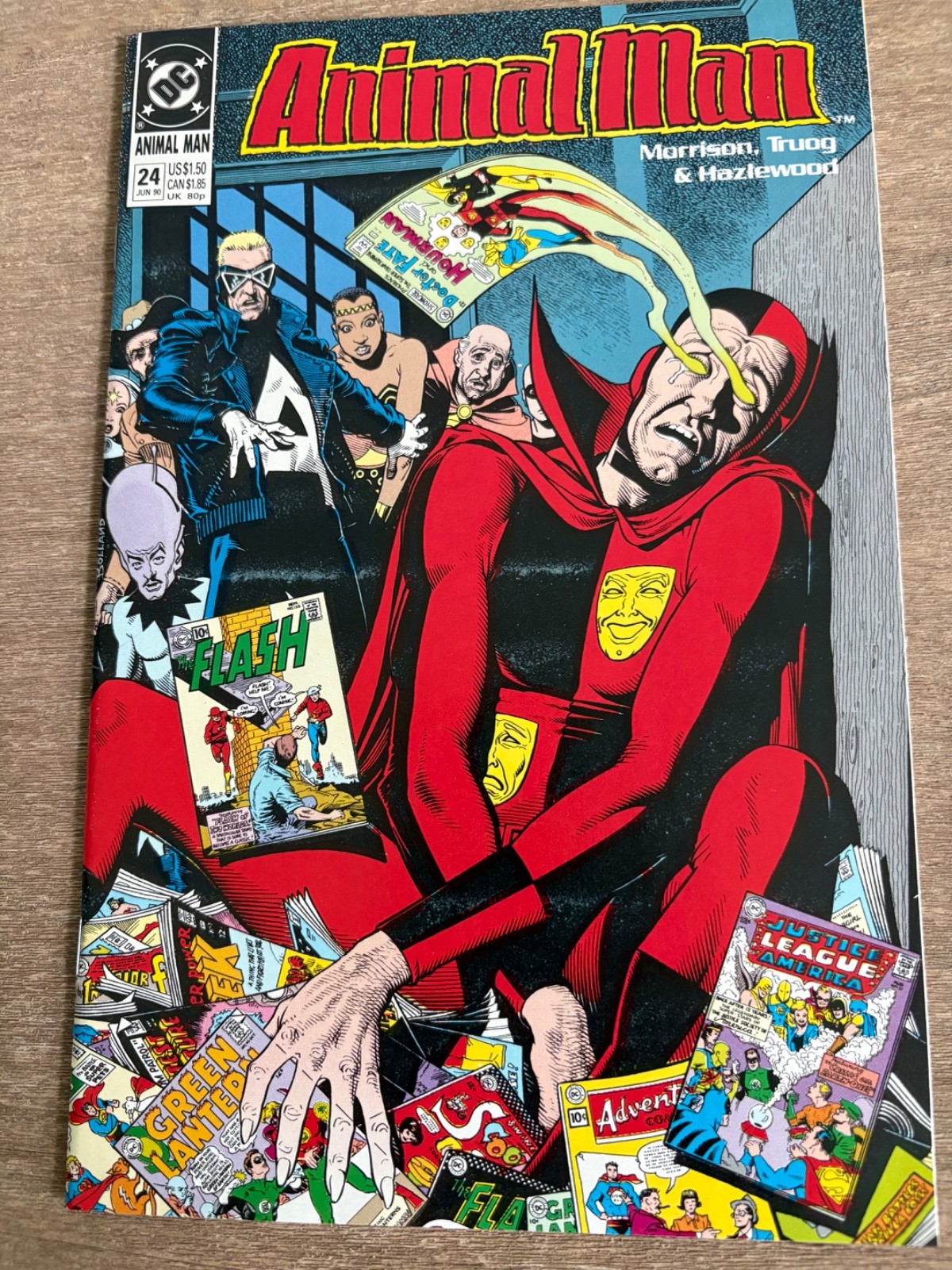 DC Comics #24 Jun 1990 Animal Man Great Condition 