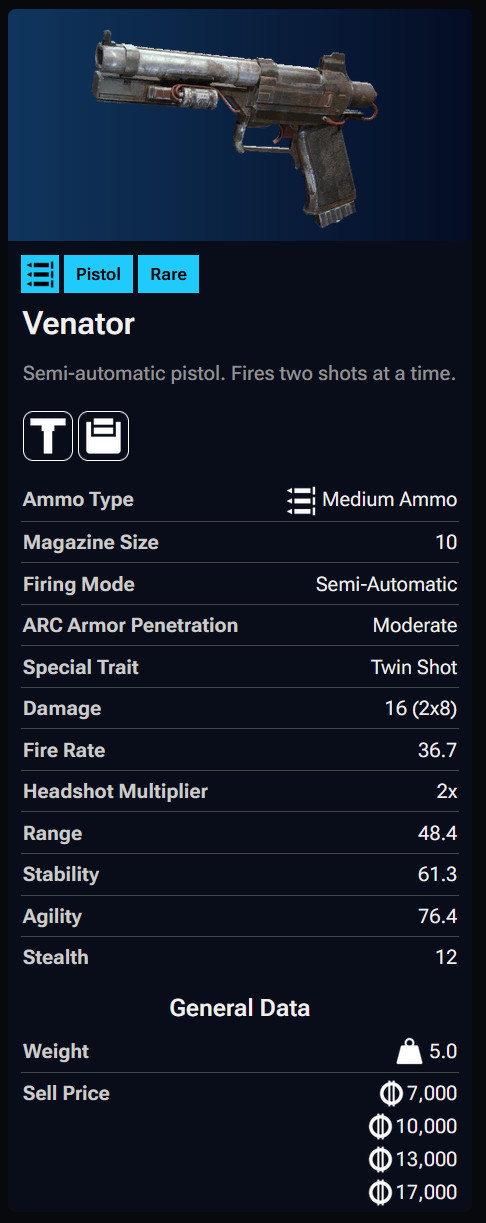 ARC Raiders - Blueprint Shop - All Platforms