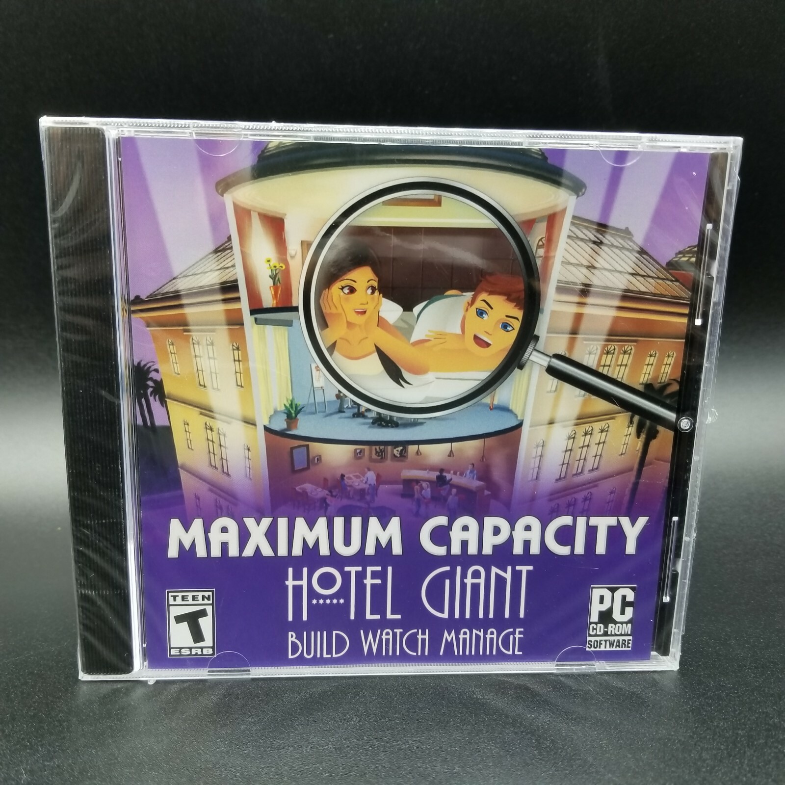 Maximum Capacity: Hotel Giant Game PC 2002 Build Watch Manage Sealed New