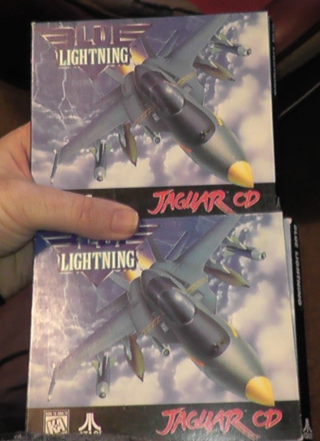 blue lightning atari jaguar cd game