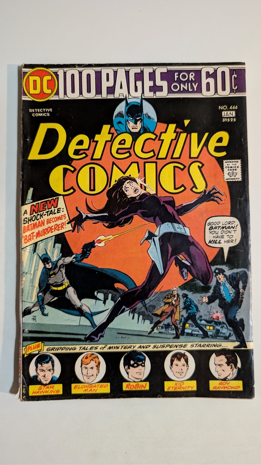 Detective Comics #444 Bat-Murderer Batman Talia al Ghul DC Comics 1974