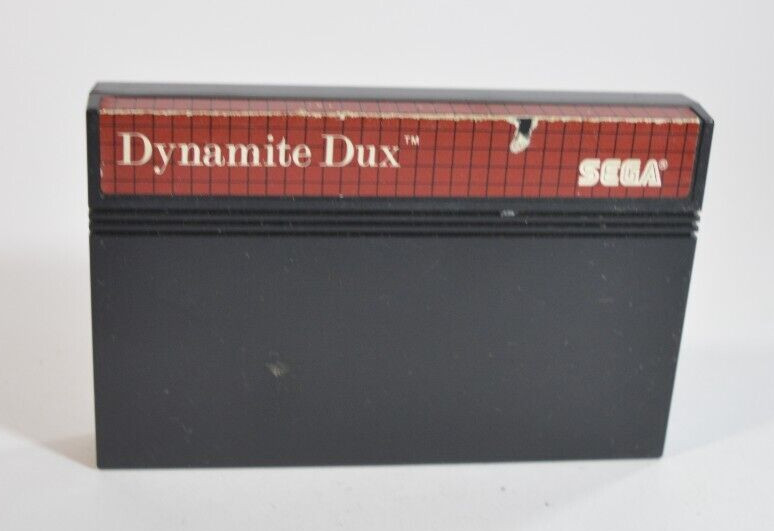 Dynamite Dux Master System Sega Game retrogaming PAL original authentic