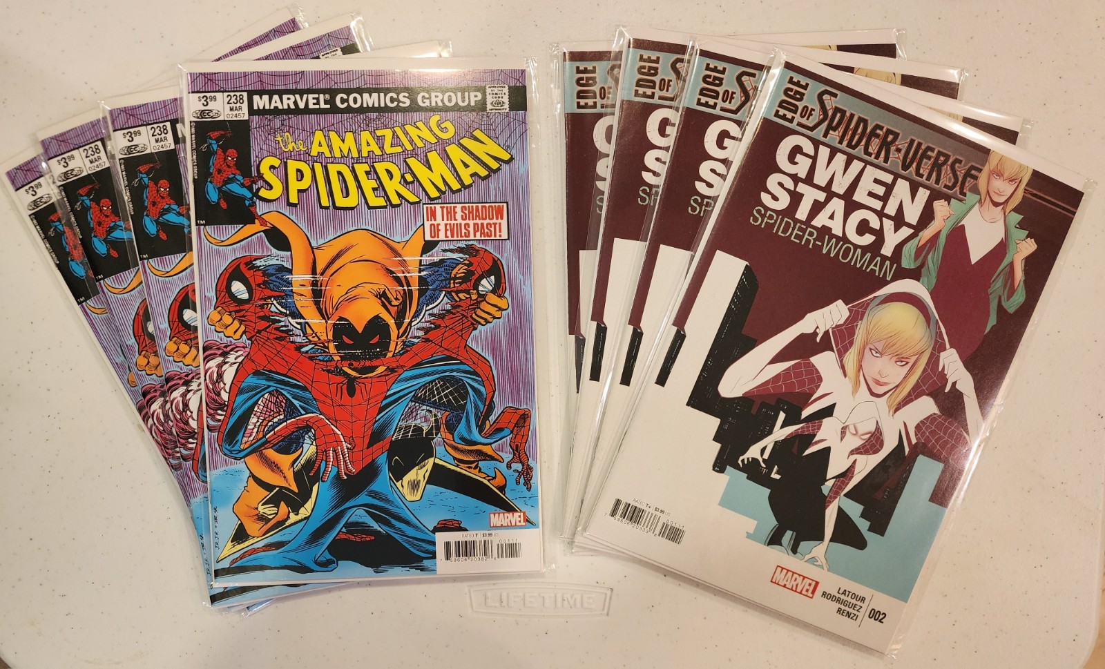 2x Comic Amazing Spider-Man #238 Edge of the Spider-verse #2 Goblin Spider-Gwen
