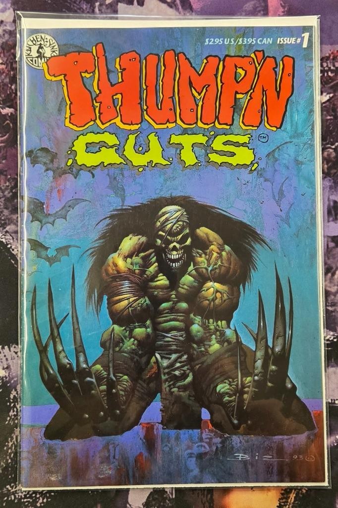 Kitchen Sink Comix: Thump'n Guts #1: Very Good Condition