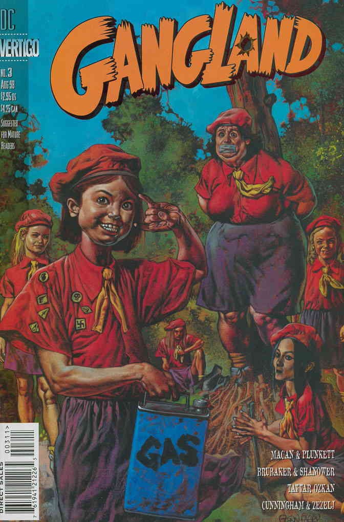 Gangland #3 VF; DC/Vertigo | Glenn Fabry - w/Bag+Board