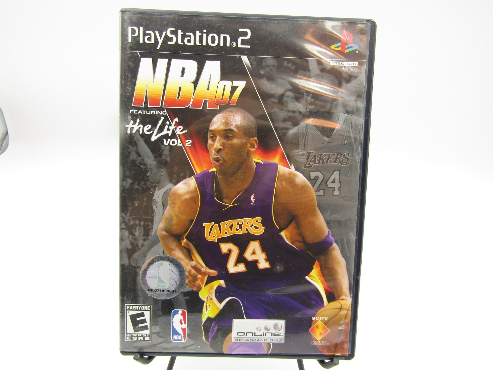 NBA 07 The Life Vol 2 PS2 Kobe Bryant CIB Disc Read Tested PlayStation 2