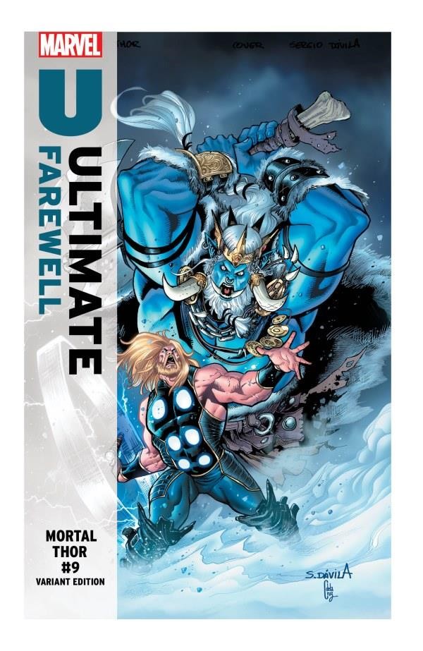 MORTAL THOR #9 SERGIO DAVILA ULTIMATE FAREWELL VARIANT Marvel Comic Book 2026